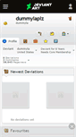 Mobile Screenshot of dummylaplz.deviantart.com