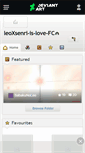 Mobile Screenshot of leoxsenri-is-love-fc.deviantart.com