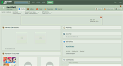 Desktop Screenshot of kanoraid.deviantart.com