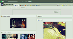 Desktop Screenshot of nandacinderella.deviantart.com