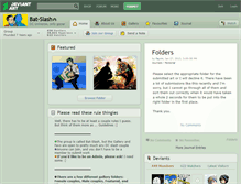 Tablet Screenshot of bat-slash.deviantart.com