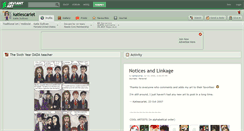Desktop Screenshot of katiescarlet.deviantart.com