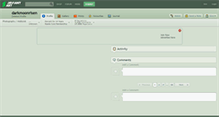 Desktop Screenshot of darkmoonrisen.deviantart.com