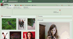 Desktop Screenshot of calafior.deviantart.com