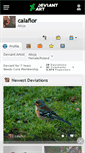 Mobile Screenshot of calafior.deviantart.com