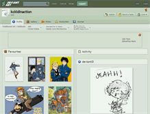 Tablet Screenshot of kckidinaction.deviantart.com
