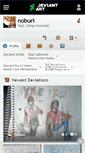 Mobile Screenshot of noburi.deviantart.com