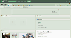 Desktop Screenshot of kyuu.deviantart.com