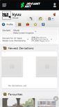 Mobile Screenshot of kyuu.deviantart.com