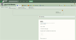 Desktop Screenshot of juicy-fruit-banana.deviantart.com