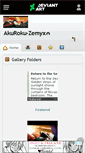 Mobile Screenshot of akuroku-zemyx.deviantart.com