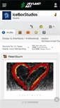 Mobile Screenshot of iceboxstudios.deviantart.com