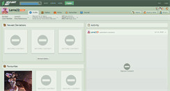 Desktop Screenshot of lerra22.deviantart.com