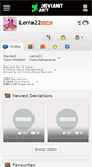 Mobile Screenshot of lerra22.deviantart.com