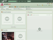 Tablet Screenshot of lerra22.deviantart.com