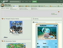 Tablet Screenshot of elik-chan.deviantart.com