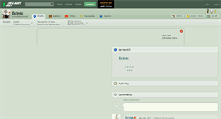 Desktop Screenshot of eicinic.deviantart.com