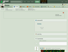 Tablet Screenshot of eicinic.deviantart.com