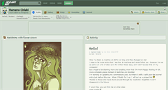 Desktop Screenshot of hamano-chiaki.deviantart.com