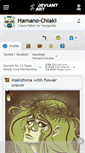 Mobile Screenshot of hamano-chiaki.deviantart.com