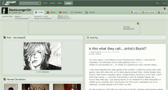 Desktop Screenshot of blackavengergirl.deviantart.com