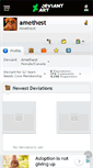 Mobile Screenshot of amethest.deviantart.com