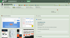 Desktop Screenshot of danielmckendry.deviantart.com