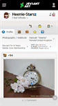 Mobile Screenshot of heenie-starsz.deviantart.com
