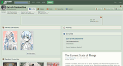 Desktop Screenshot of earl-of-phantomhive.deviantart.com