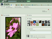 Tablet Screenshot of biking-rab.deviantart.com
