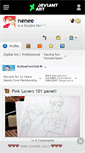 Mobile Screenshot of nenee.deviantart.com