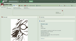 Desktop Screenshot of brother-lady.deviantart.com