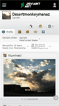 Mobile Screenshot of desertmonkeymanaz.deviantart.com