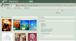 Desktop Screenshot of omniron.deviantart.com