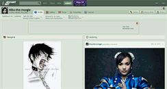 Desktop Screenshot of miko-the-moogle.deviantart.com