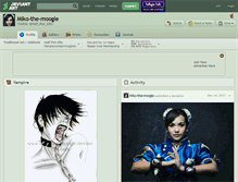 Tablet Screenshot of miko-the-moogle.deviantart.com