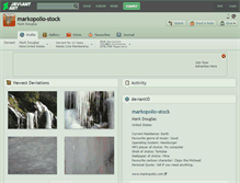 Tablet Screenshot of markopolio-stock.deviantart.com