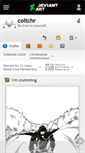 Mobile Screenshot of coltchr.deviantart.com