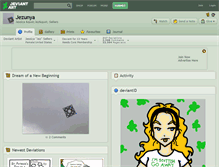 Tablet Screenshot of jezunya.deviantart.com