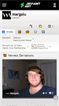 Mobile Screenshot of margalu.deviantart.com