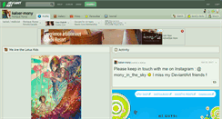 Desktop Screenshot of kaiser-mony.deviantart.com