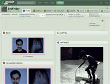 Tablet Screenshot of endfriday.deviantart.com