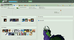 Desktop Screenshot of neodragonarts.deviantart.com
