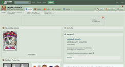 Desktop Screenshot of capslock-bleach.deviantart.com