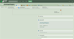 Desktop Screenshot of piranhapettingzoo.deviantart.com