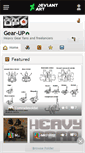 Mobile Screenshot of gear-up.deviantart.com