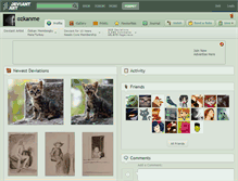Tablet Screenshot of ozkanme.deviantart.com