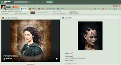 Desktop Screenshot of kath-13.deviantart.com