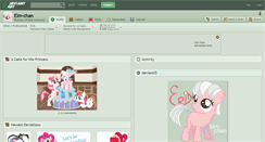 Desktop Screenshot of elm-chan.deviantart.com