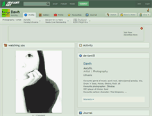 Tablet Screenshot of dawh.deviantart.com